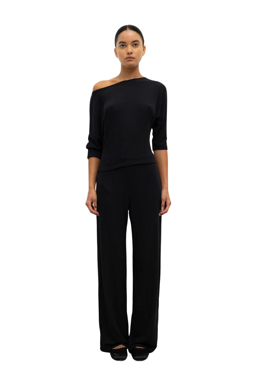 Lauren Pocket Pant in Black