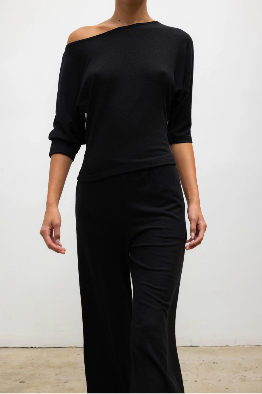 Lauren Pocket Pant in Black