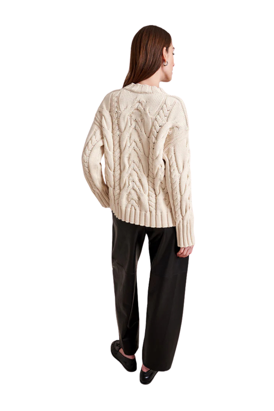 Rhys Sweater in Cream