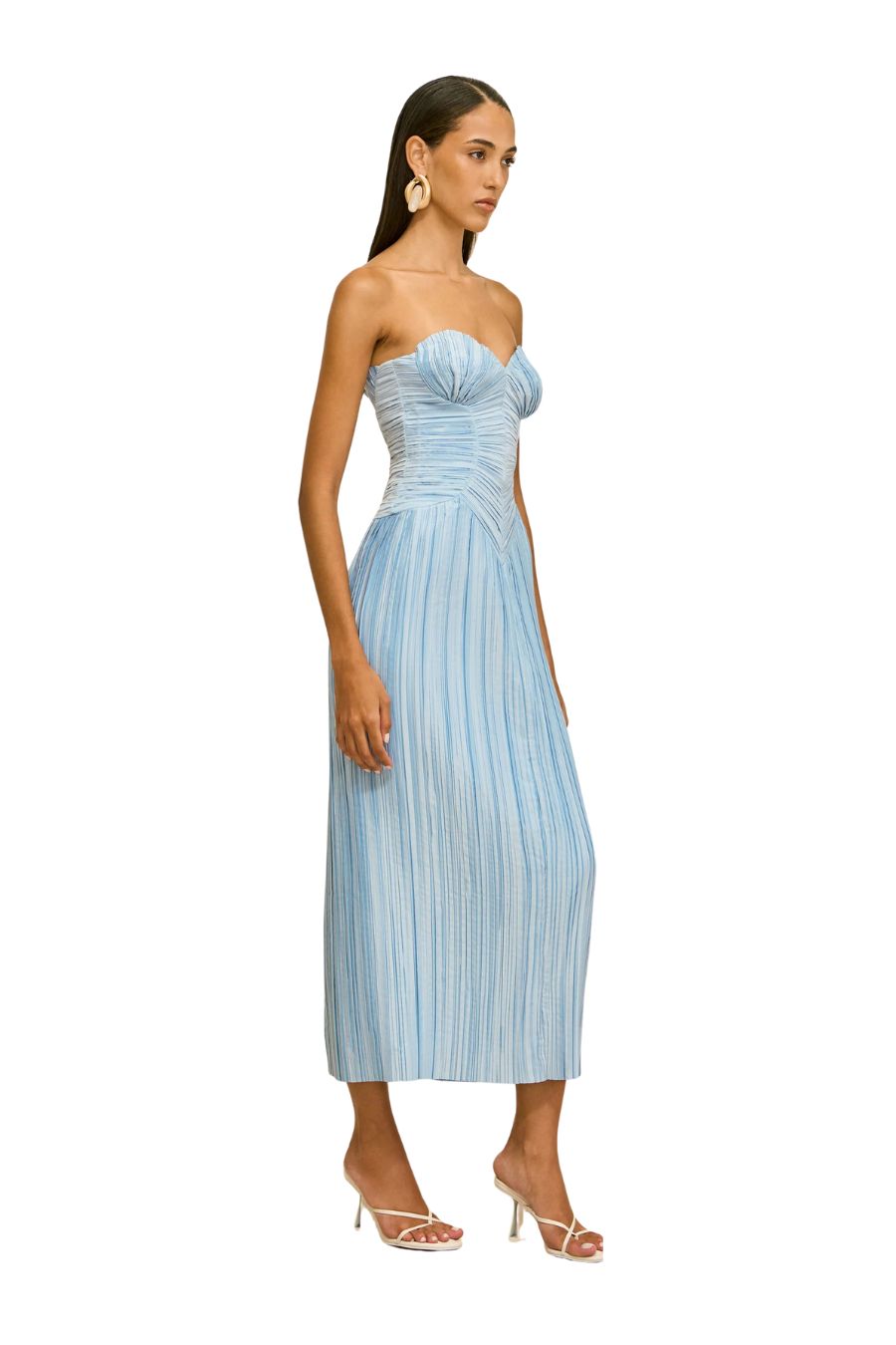 Ashika Gown in Coastal