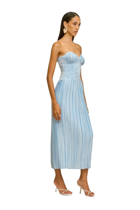 Ashika Gown in Coastal