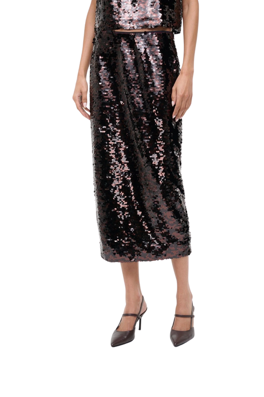 Ciara Skirt in Espresso Black