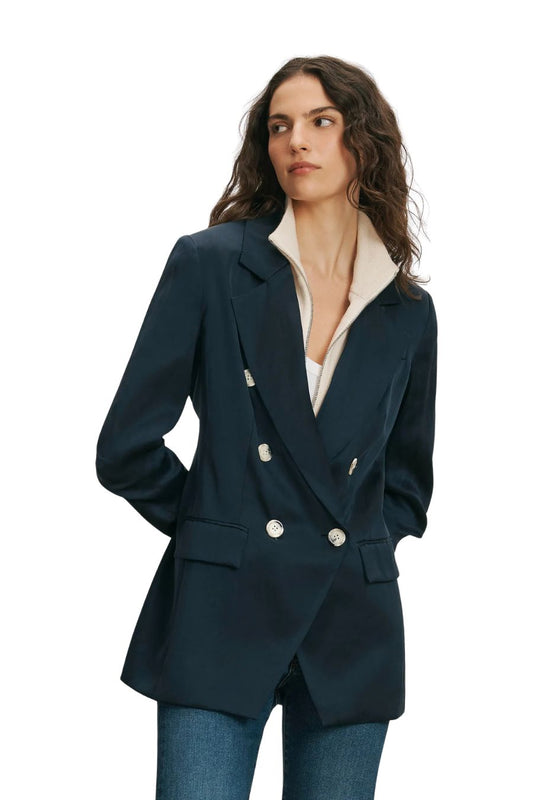 Chesterfield Dickey Jacket in Navy