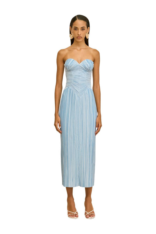 Ashika Gown in Coastal