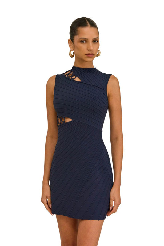 Cala Dress in Deep Lake