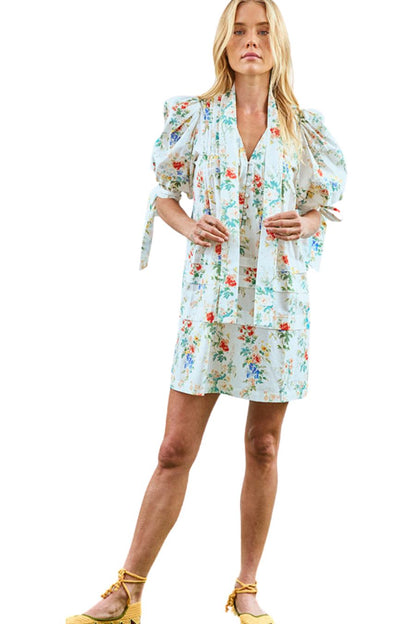 Paige Dress in Falling Blossom