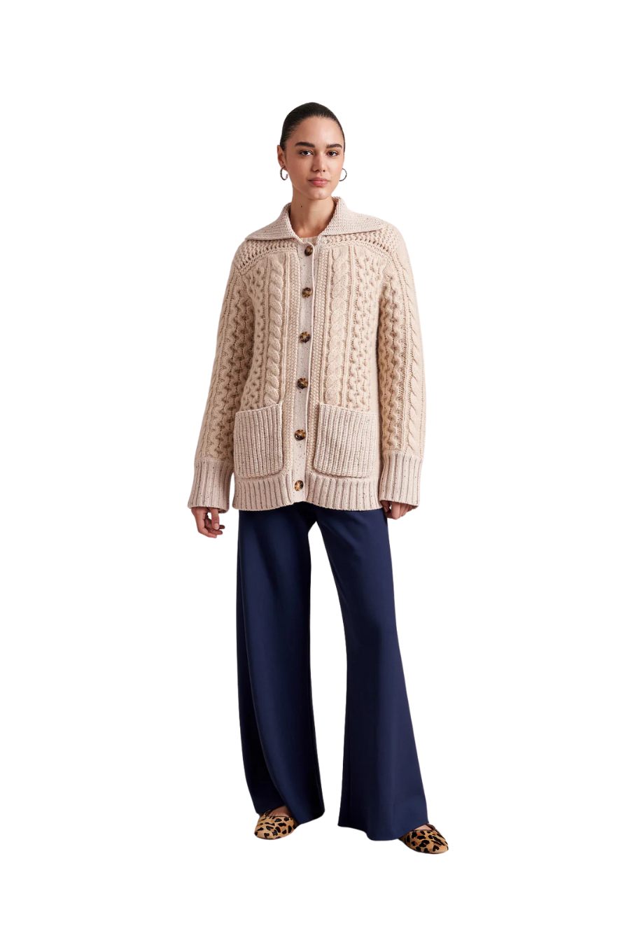 Nuage Cardigan in Oat