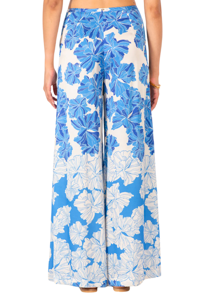 Pant Clea in Blue Flower Bunch
