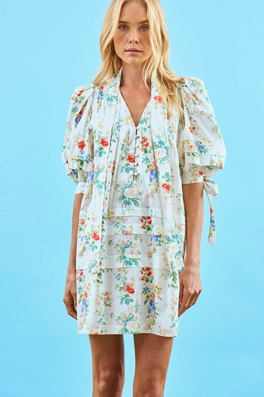 Paige Dress in Falling Blossom