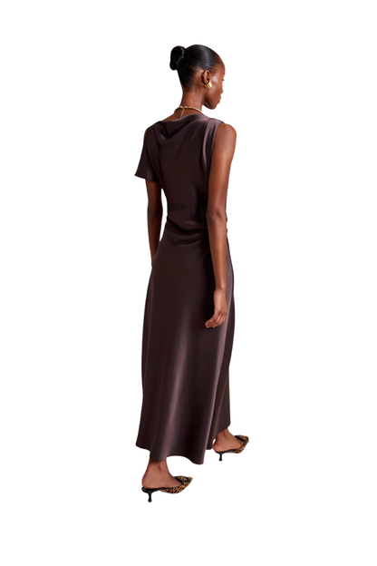Moira Dress in Chocolate