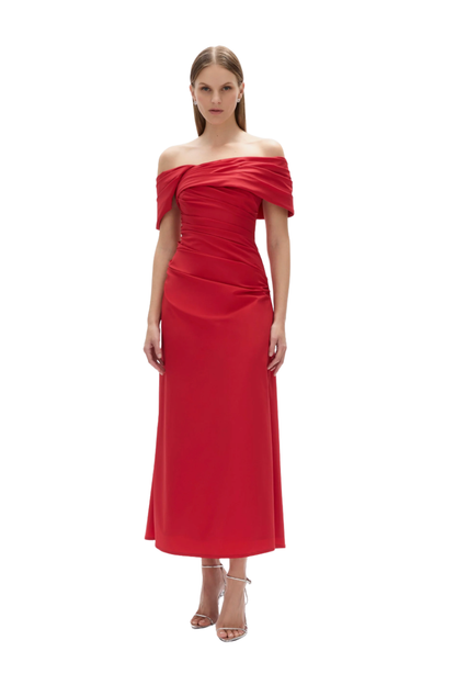 Gale Dress in Red