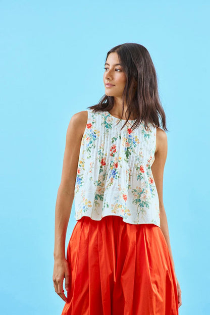 Charles Top in Falling Blossom