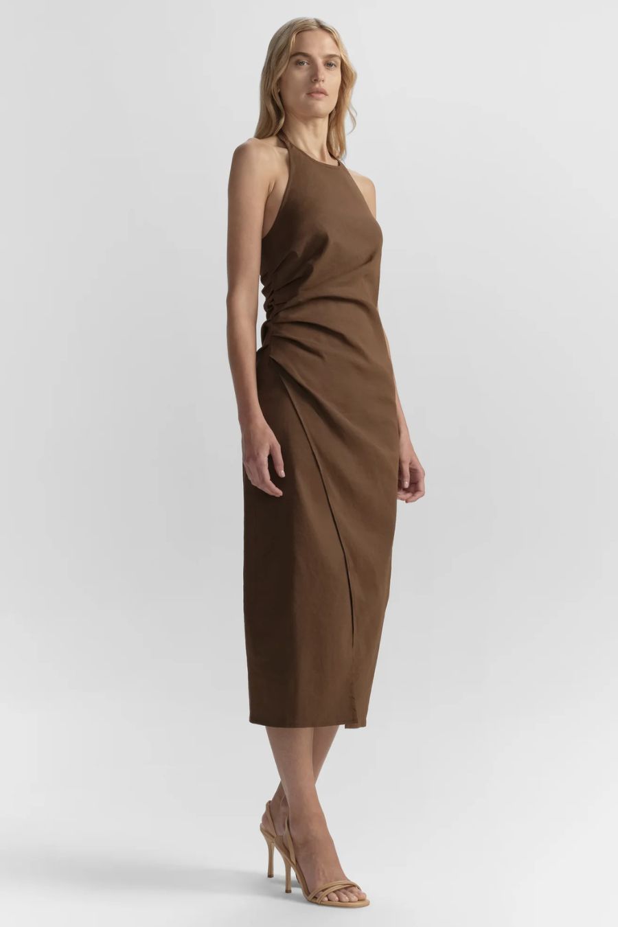 Sylvie Dress in Milk Chocolate
