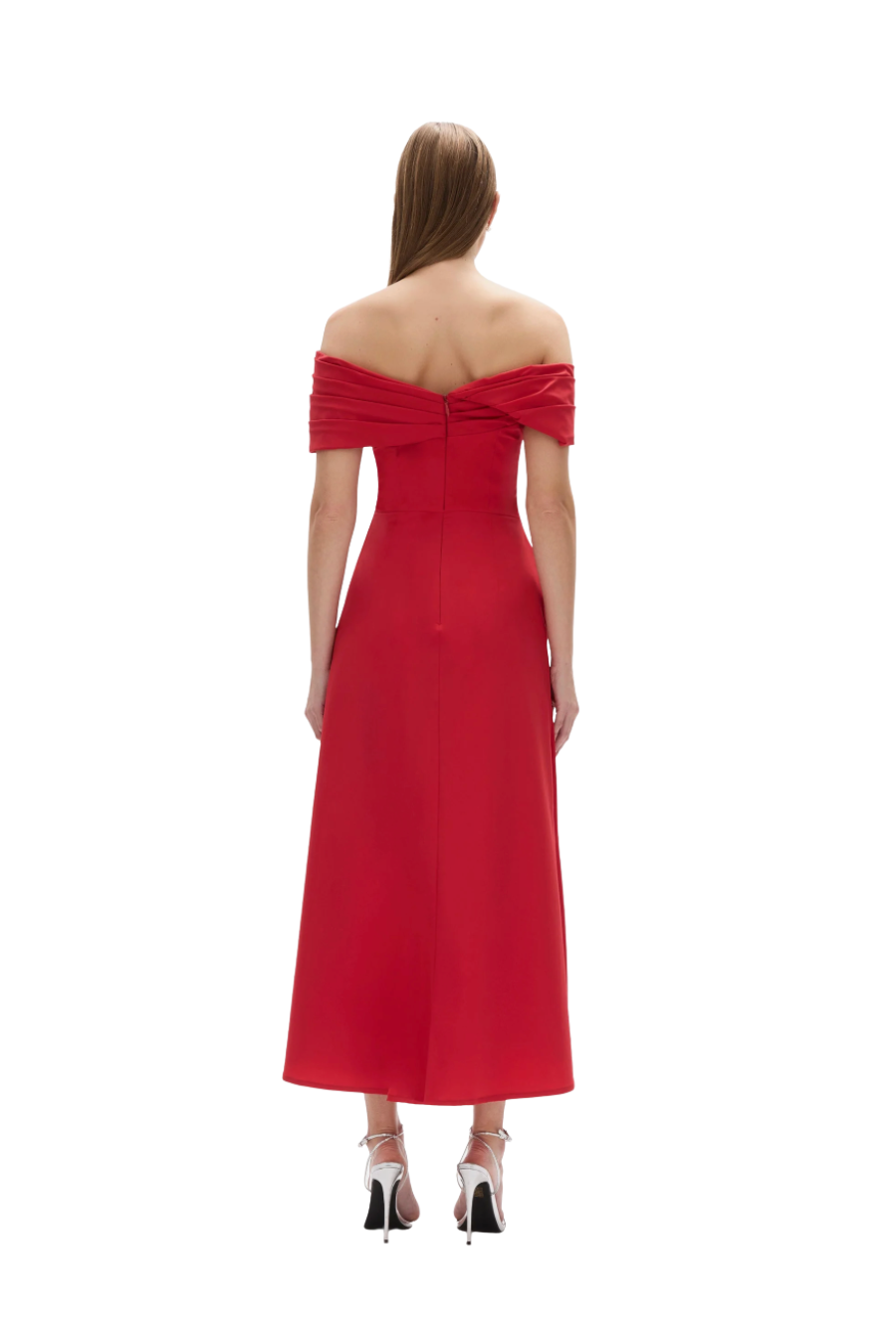 Gale Dress in Red