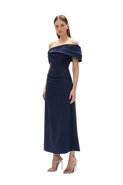 Gale Dress in Navy