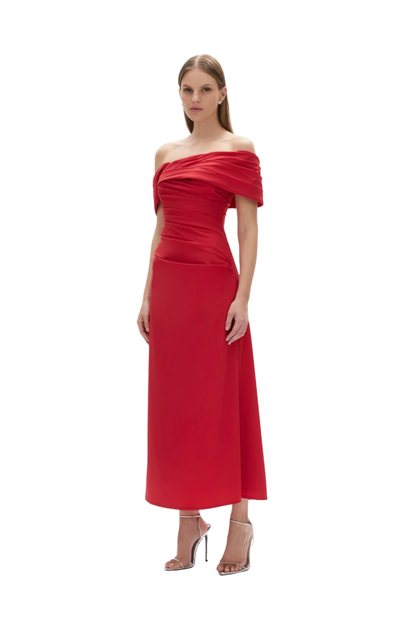Gale Dress in Red