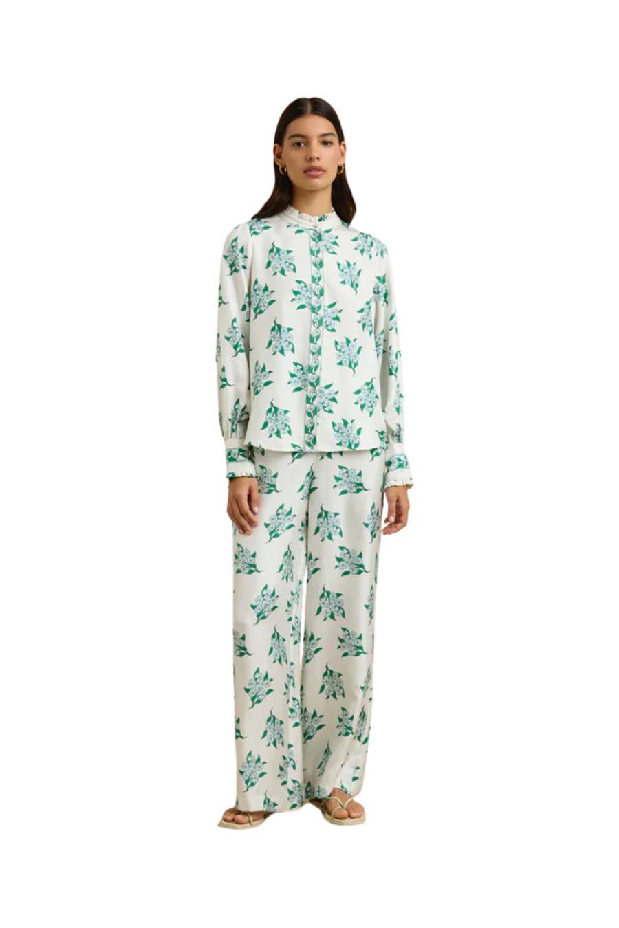 Seema Pant in Emerald Blossom