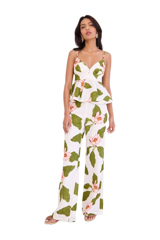Sunflower Pant in Lotus Ivory