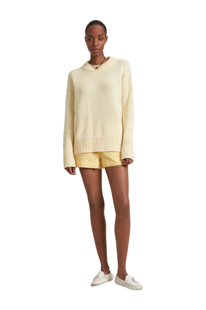 Solid Marin Sweater in Butter