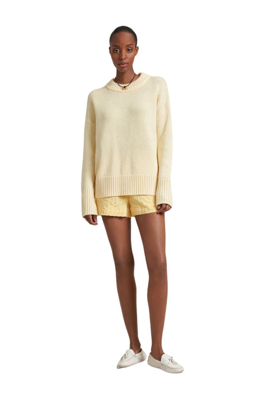 Solid Marin Sweater in Butter