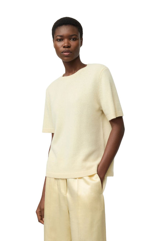 Oversized T-Shirt in Waxed Paper