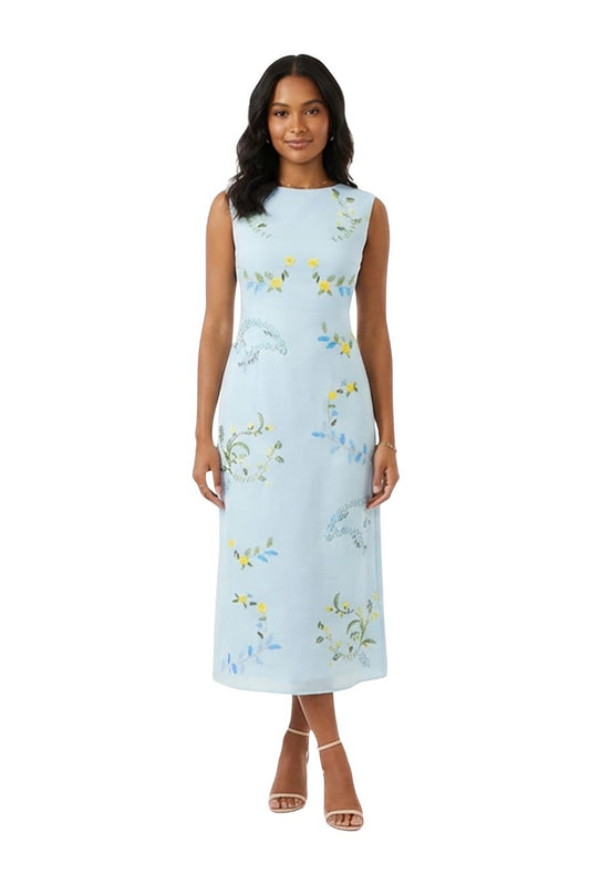 Simal in Blue Dalias
