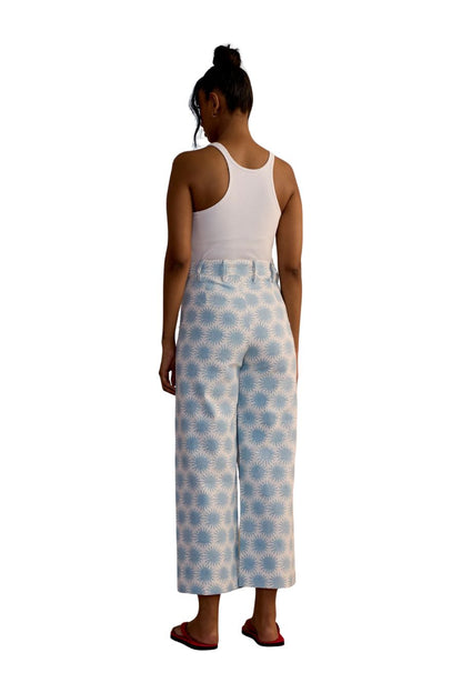 Disco Pants in Sun Print