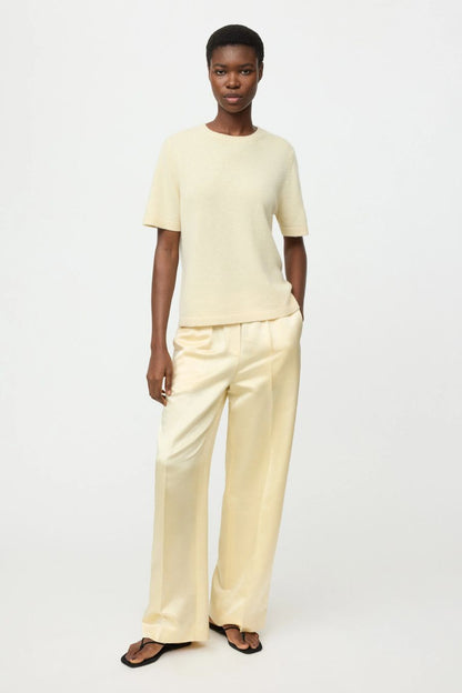 Oversized T-Shirt in Waxed Paper