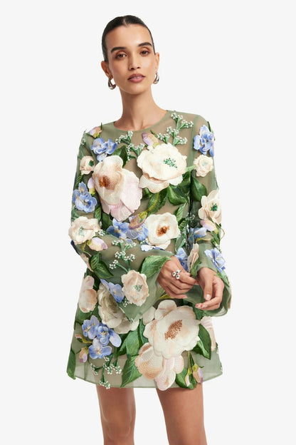 Suzanne Embellished Mini in Blossom