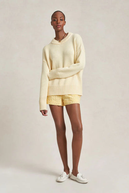 Solid Marin Sweater in Butter