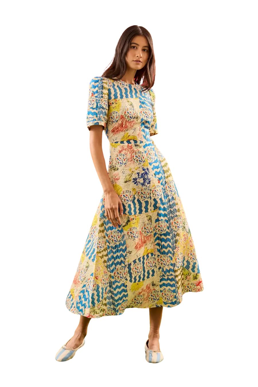 Casey Dress in Morning Glory