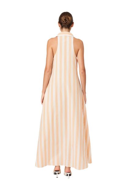 Take It or Sleeveless Dress in Creamsicle