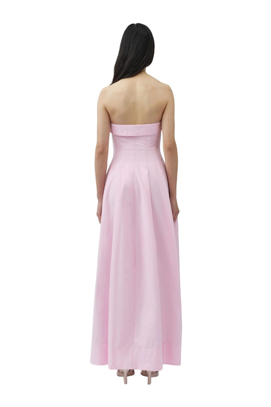 Avril Cotton Bustier Dress in Daisy