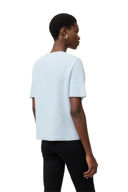 Oversized T-Shirt in Ice Blue