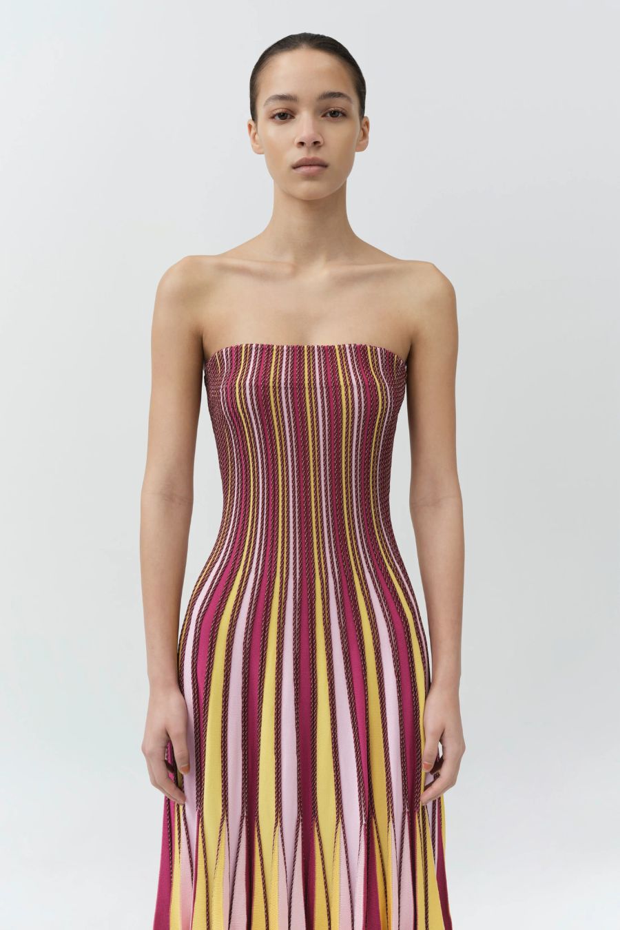 Soleil Midi Dress in Daisy Multi