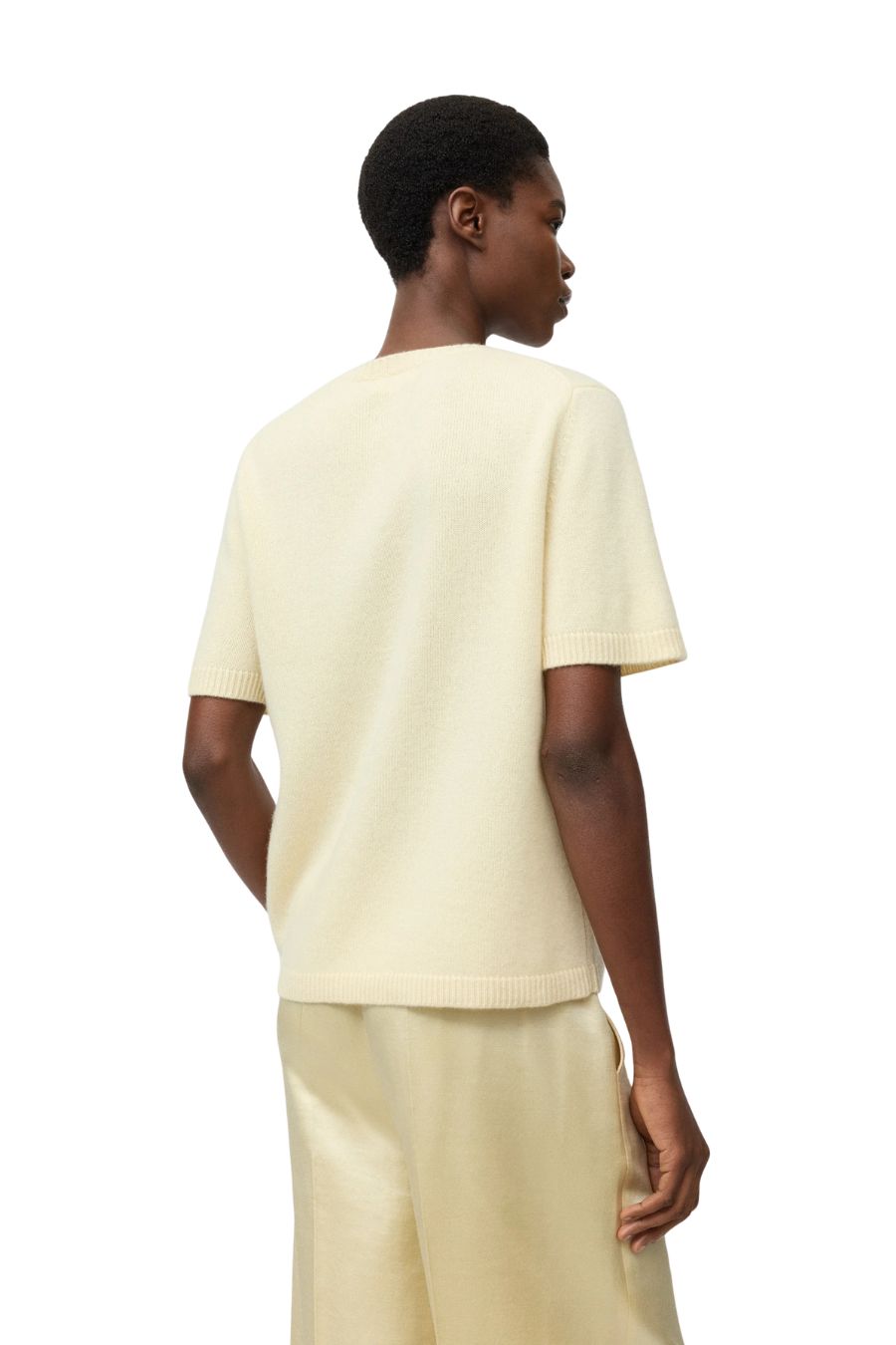 Oversized T-Shirt in Waxed Paper