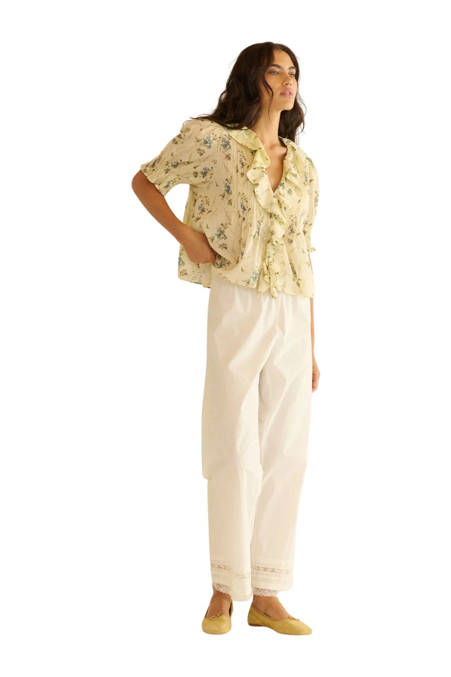 Henri Top in Sunshine Prairie Rose