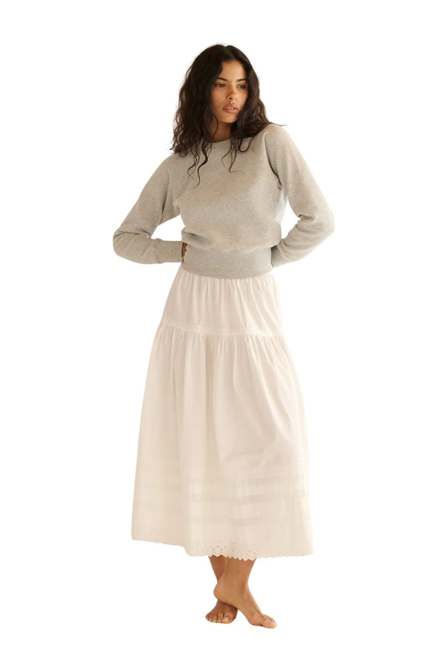 Sebastiane Skirt in Powder