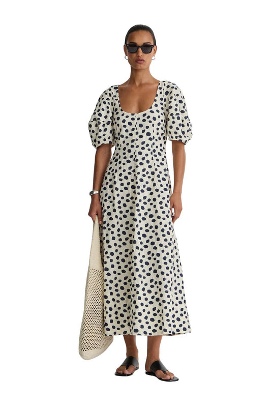 Anni Scoop Maxi in Yayoi Black/White