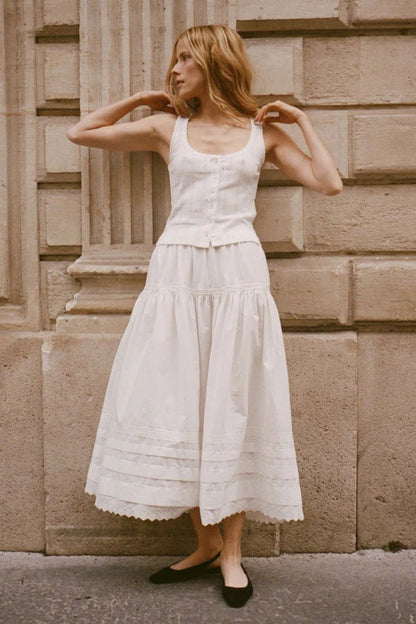 Sebastiane Skirt in Powder