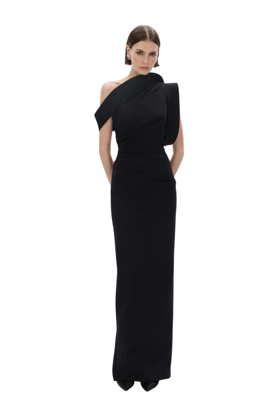 Rowana Gown in Black