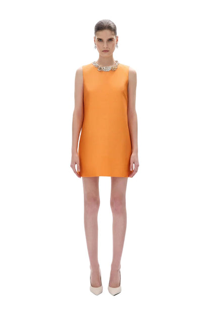 Ludovica Shift Mini in Orange