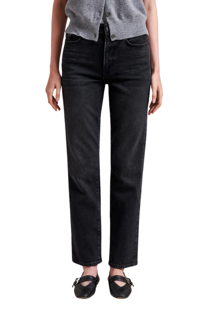 Molly Stretch High-Rise Straight Jean in Quincy