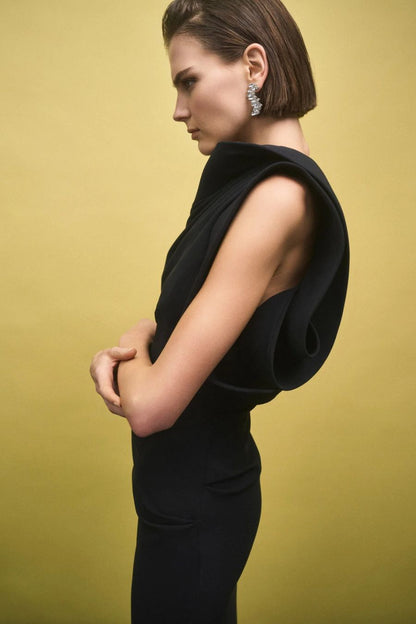 Rowana Gown in Black