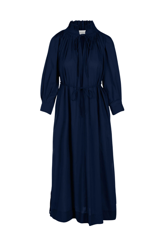 Shore Dress in Navy Blue