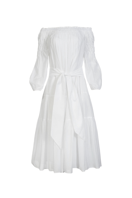 Zaria White Dress