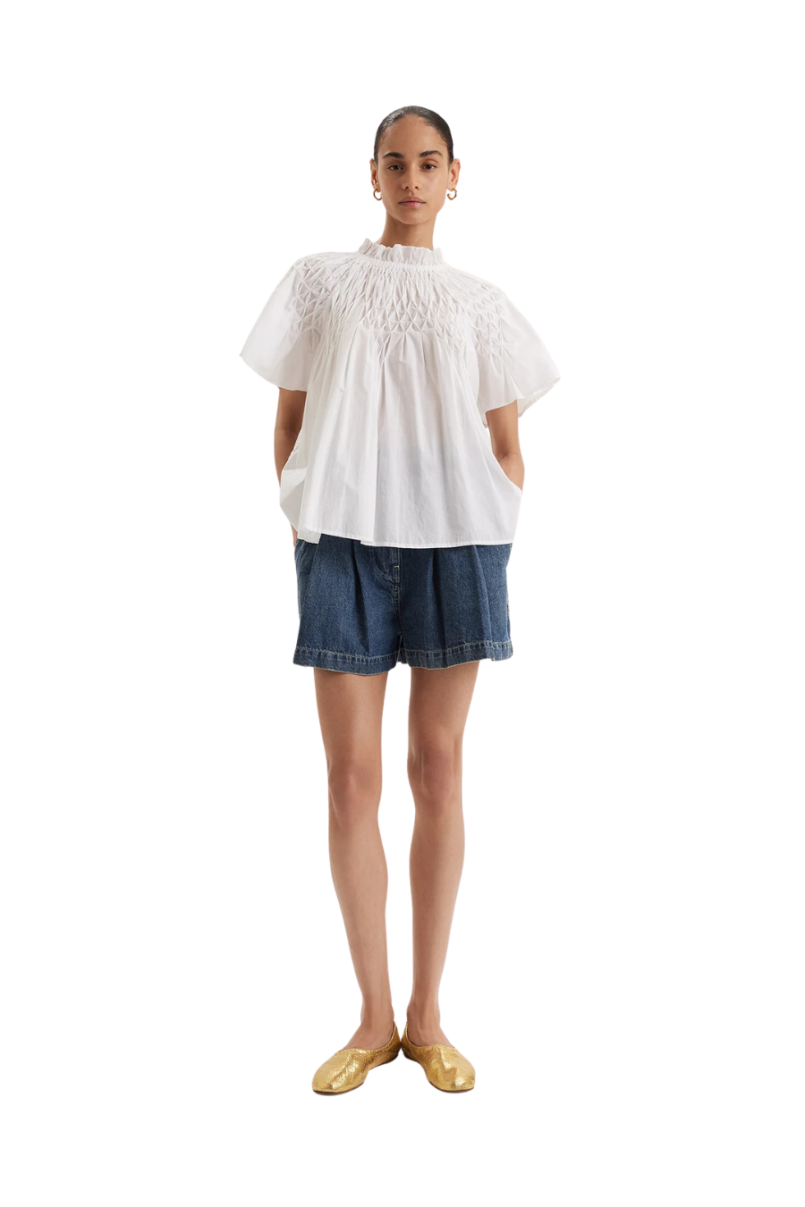 Bejart Top in White