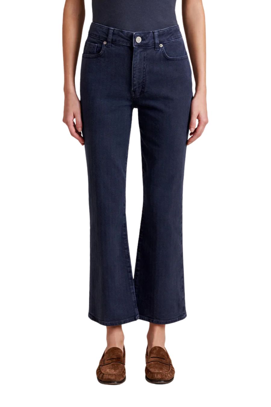 The Meredith Jean in Navy Herringbone