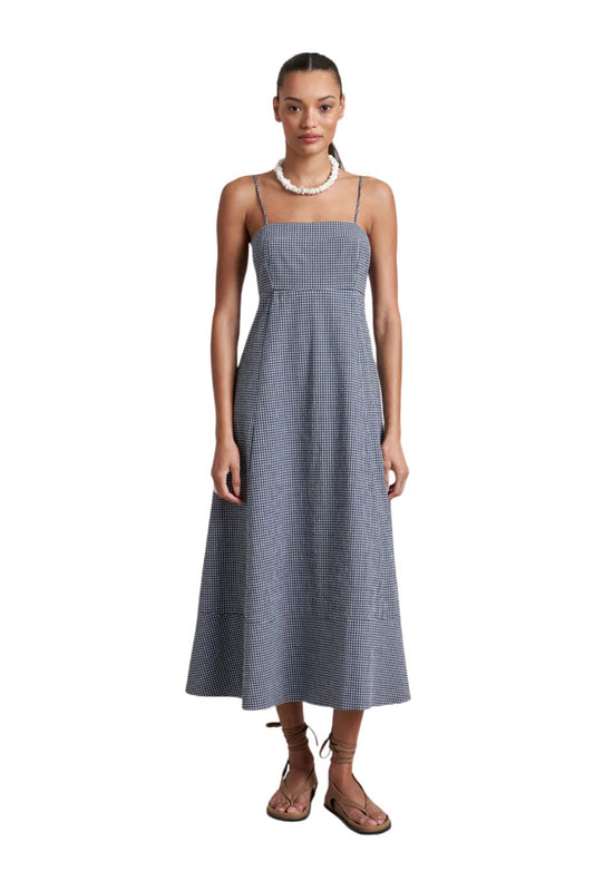 Thay Dress in Midnight/Ivory