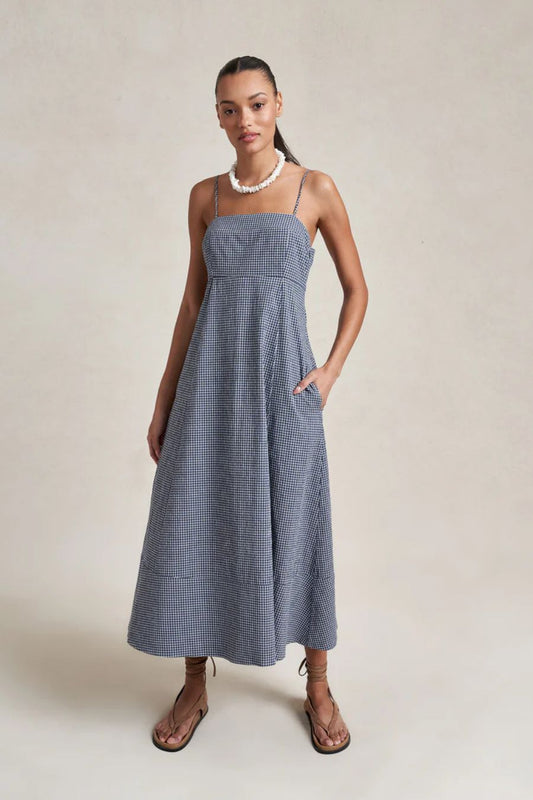 Thay Dress in Midnight/Ivory
